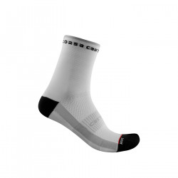 Socka Castelli Rosso Corsa W vit S/M