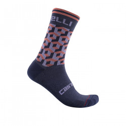 Socka Castelli Cubi W 15 Blå S/M