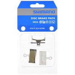 Skivbromsbelägg XTR G02A, Resin, BR-M9000/9020/8000 etc,