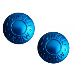 Cinelli styrpluggar Milano Anod Blåa 2st