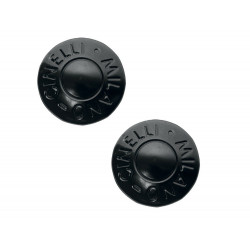 Cinelli styrpluggar Milano Anod Svarta 2st