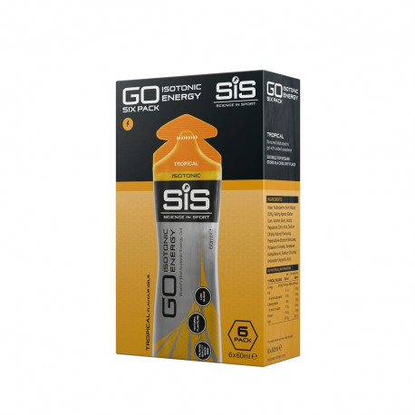 SIS Isotonic Gel Tropical 6x60ml