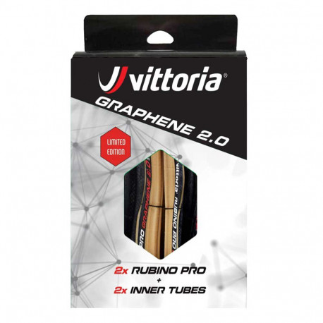 Däck o slangkit Vittoria Rubino Pro Skinwall 28mm