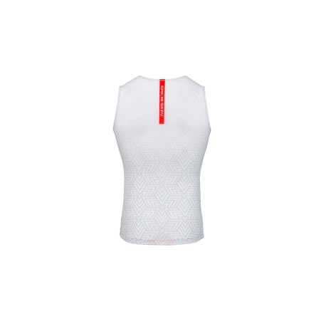 Linne Wilier Respiro vitt utan ärmar