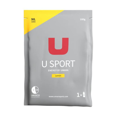 Umara U Sport 1.0.8 Sportdryckspulver 100g (90g carbs) Citron