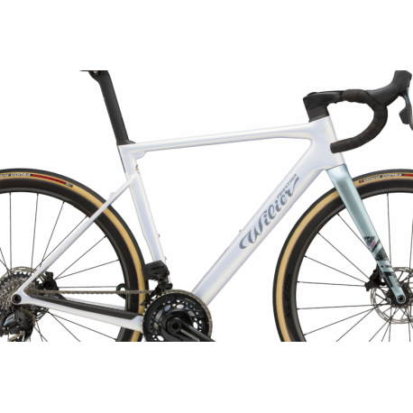 Wilier RAVE SLR GRX DI2 2x GRAFF AERO WHITE GREY GLOSSY