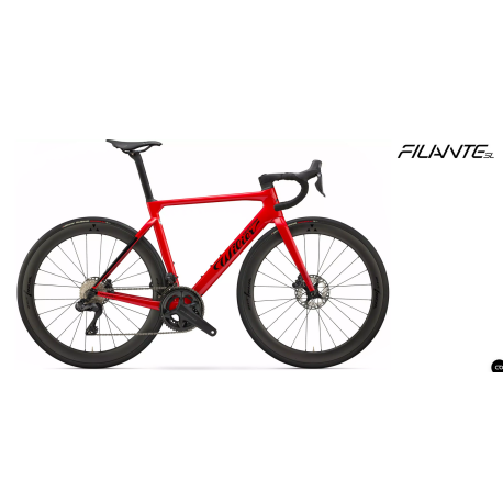 WILIER FILANTE SL DISC 105 di2 12sp StemmaS2 NDR50 Red Glossy