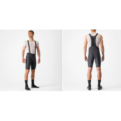 Byxa Castelli ESPRESSO BIBSHORT GRÅ