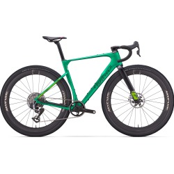 Wilier RAVE SLR ID2 RED XPLR GRAFF AERO48 GREEN L