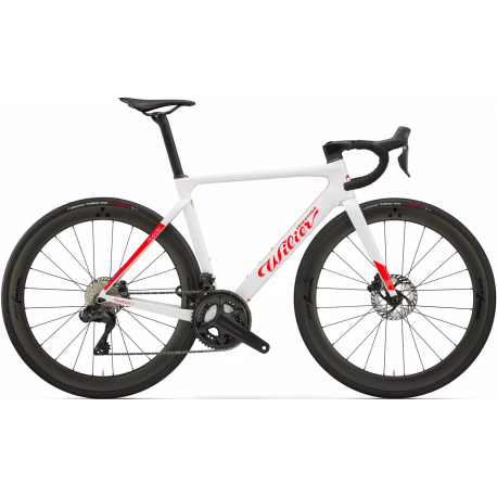 WILIER FILANTE SL DISC Ultegra di2 12sp Zbar SWR 50 White/Red Glossy