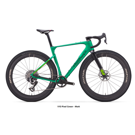 Wilier RAVE SLR ID2 GRX 1X12 GRAFF XL Stemma S2 Grön