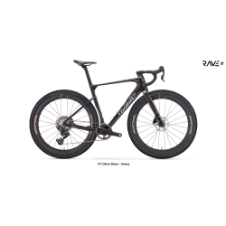 Wilier RAVE SLR ID2 GRX Di2 GR.AERO48 Fbar Glitch Black