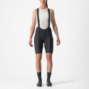 Byxa Castelli ESPRESSO WOMAN DT BIBSHORT SVART
